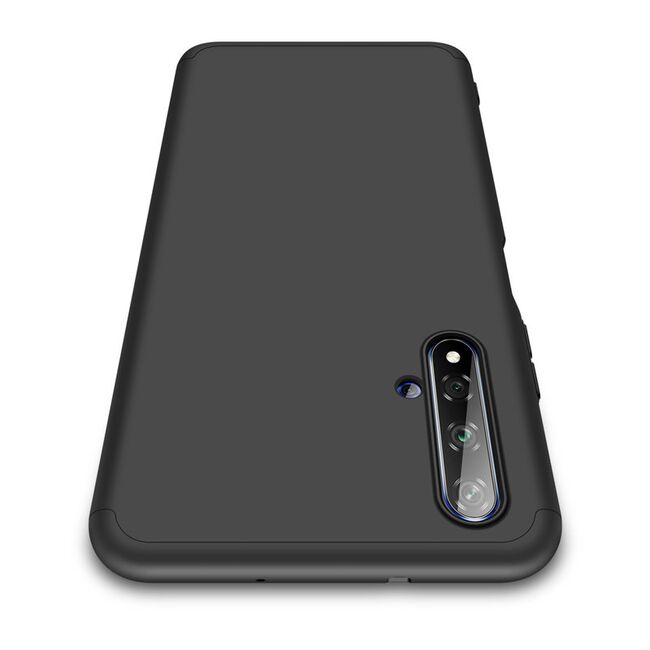 [Pachet 360°] Husa + Folie Huawei Nova 5 T /  Honor 20 GKK Original - Negru