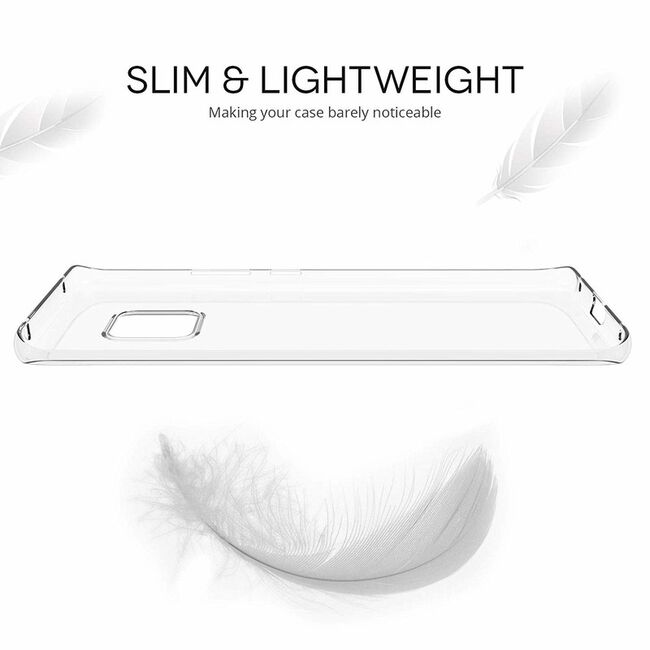 Husa Samsung Galaxy A54 din silicon tpu slim, techsuit - transparent