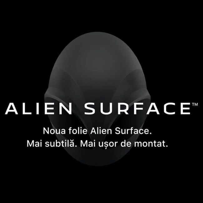 [Pachet 3x] Folie Regenerabila Apple Watch 4 / 5 / 6 / 7 / 8 / SE (40mm) Alien Surface - Clear