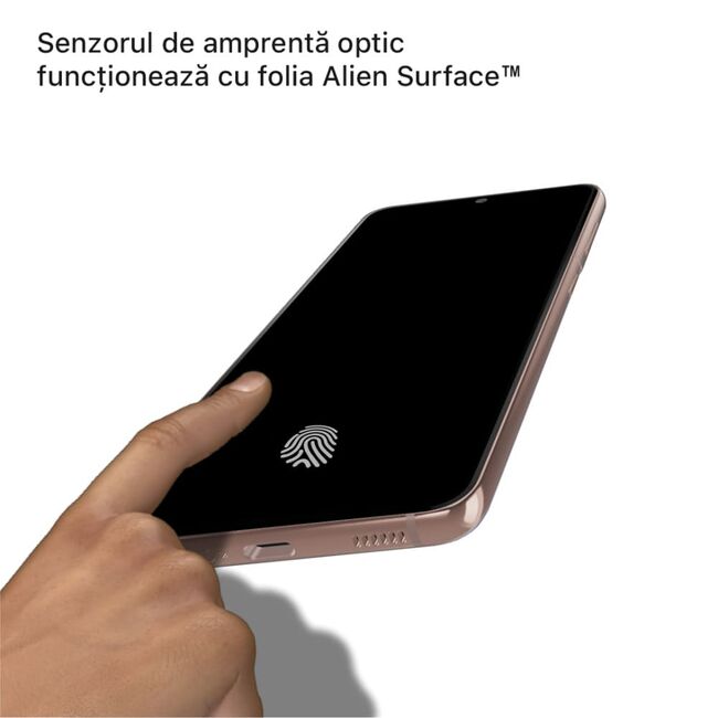 Folie Regenerabila Samsung Galaxy S21 5G Alien Surface Case Friendly - Clear