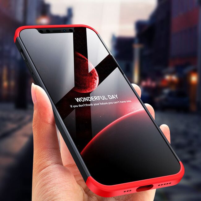 [Pachet 360°] Husa + Folie iPhone 12 mini GKK Original - Negru