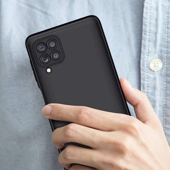 [Pachet 360°] Husa + Folie Samsung Galaxy M62/ F62 GKK Original - Negru