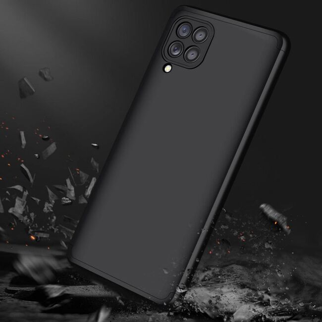 [Pachet 360°] Husa + Folie Samsung Galaxy M62/ F62 GKK Original - Negru