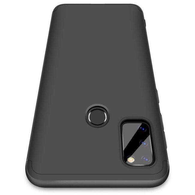 [Pachet 360°] Husa + Folie Samsung Galaxy M21 GKK Original - Negru