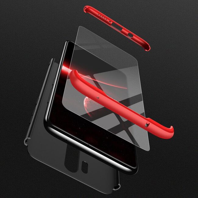 [Pachet 360°] Husa + Folie Xiaomi Redmi Note 8 Pro GKK Original - Negru