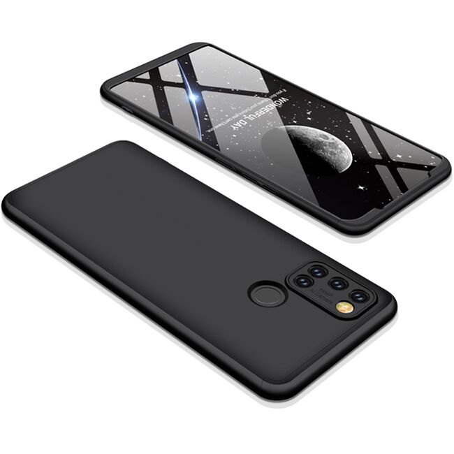 [Pachet 360°] Husa + Folie Realme C17 GKK Original - Negru