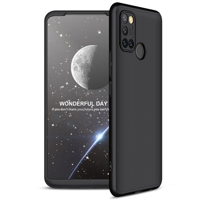 [Pachet 360°] Husa + Folie Realme C17 GKK Original - Negru