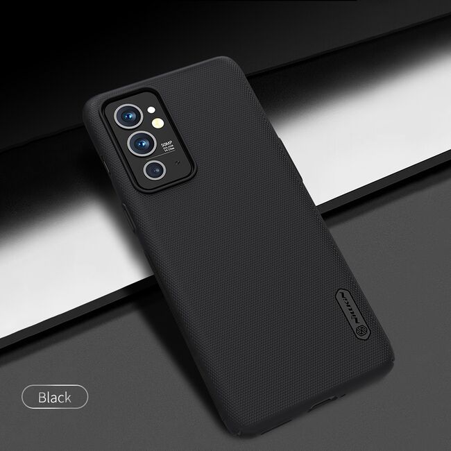 Husa OnePlus 9RT 5G Nillkin Super Frosted Shield, negru