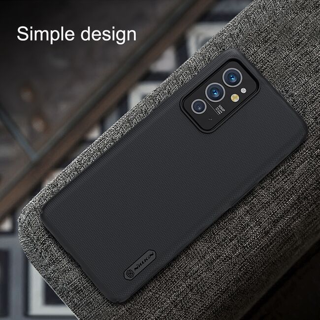 Husa OnePlus 9RT 5G Nillkin Super Frosted Shield, negru