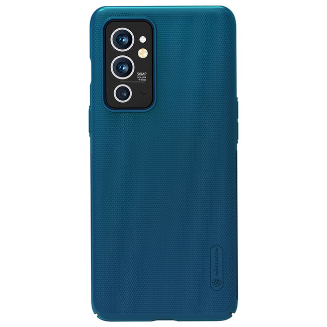 Husa OnePlus 9RT 5G Nillkin Super Frosted Shield, albastru