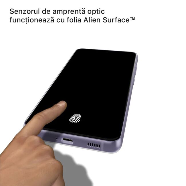 Folie regenerabila Samsung Galaxy S21 FE 5G Alien Surface Case Friendly, clear
