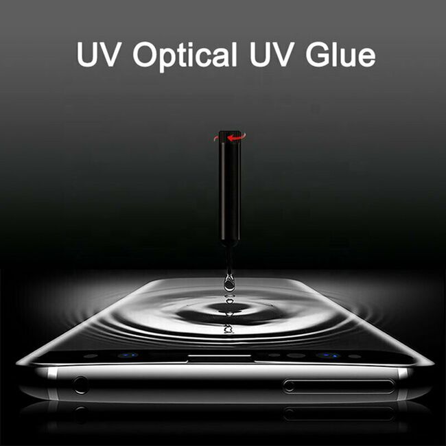 Folie sticla Samsung Galaxy S23 Plus Lito UV Glue, privacy