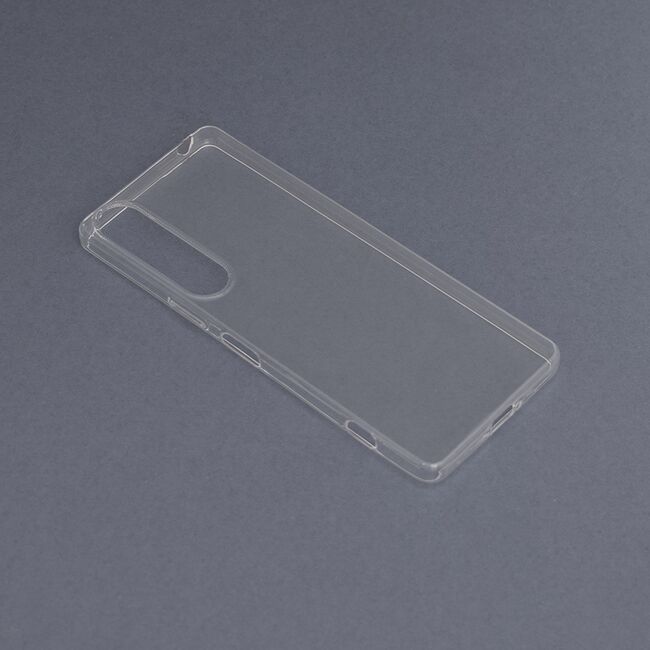 Husa Sony Xperia 1 IV Techsuit Clear Silicone, transparenta
