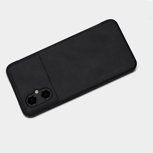Husa Xiaomi Poco M4 5G Nillkin QIN Leather, negru