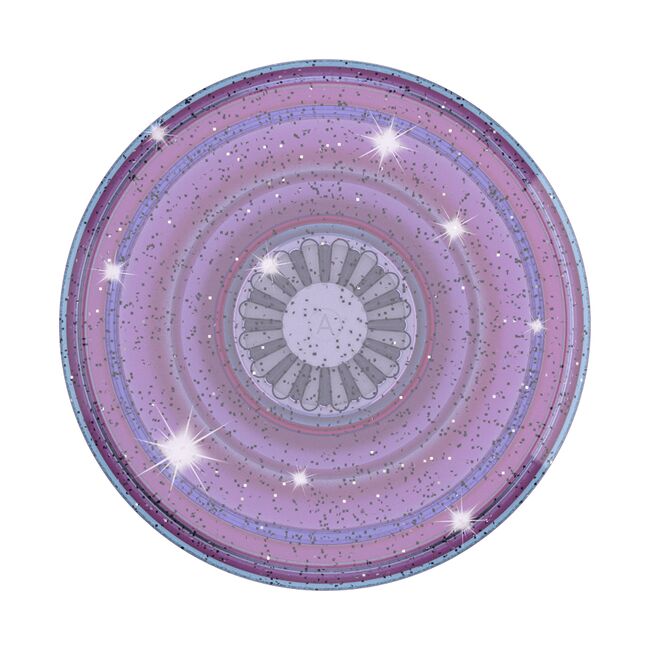 Popsockets original, suport cu functii multiple, Translucent Glitter Lavender