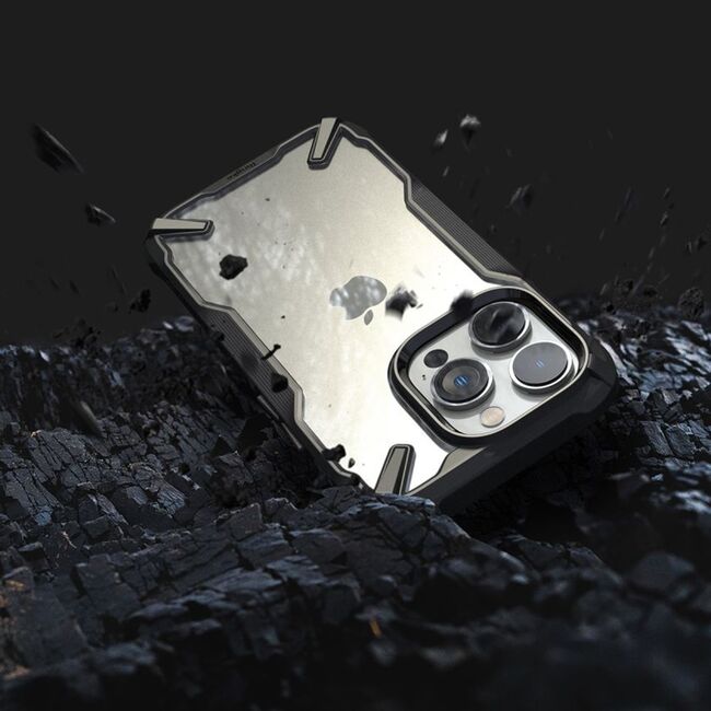 Husa iPhone 14 Pro Ringke Fusion X - Black