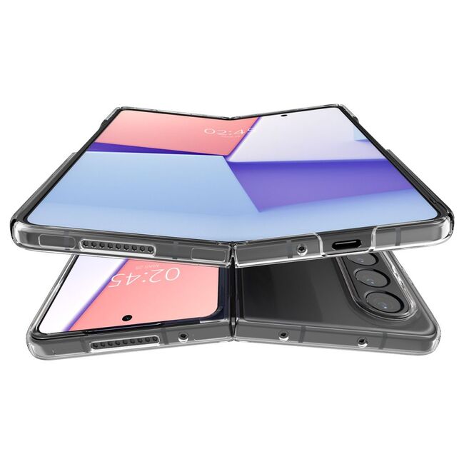 Husa Samsung Galaxy Z Fold 4 Spigen Air Skin, transparent