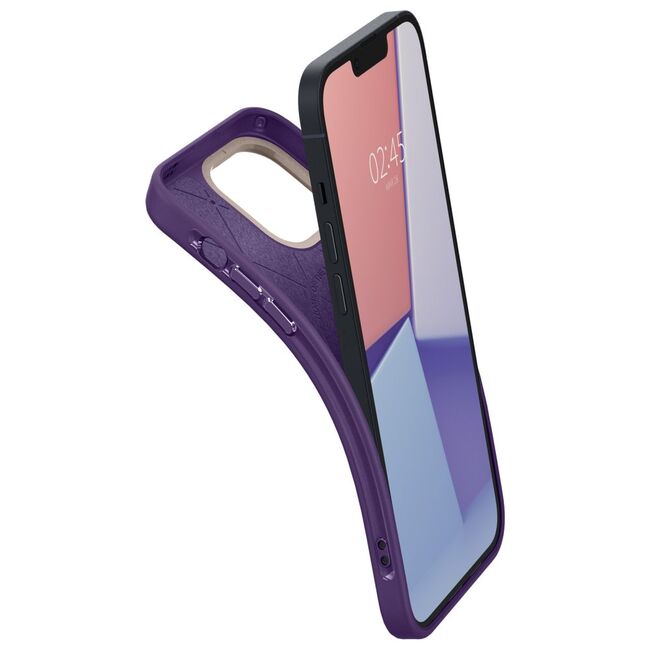 Husa iPhone 14 Spigen Cyrill Ultra Color MagSafe, mov