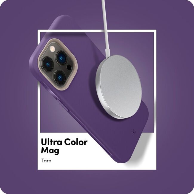 Husa iPhone 14 Pro Spigen Cyrill Ultra Color MagSafe, mov