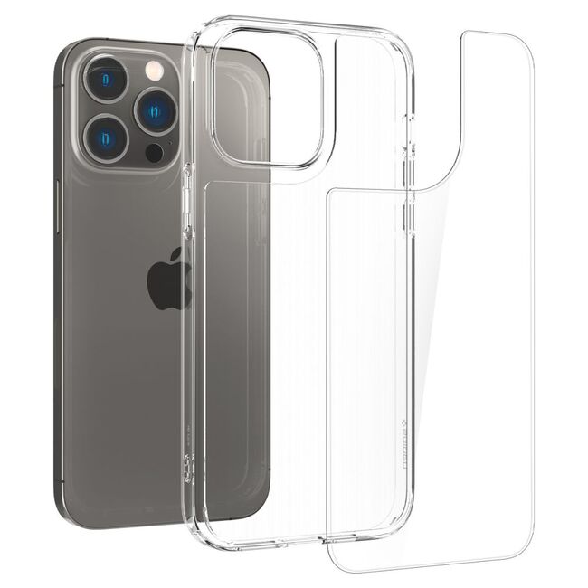 Husa iPhone 14 Pro Max Spigen Quartz Hybrid, transparent