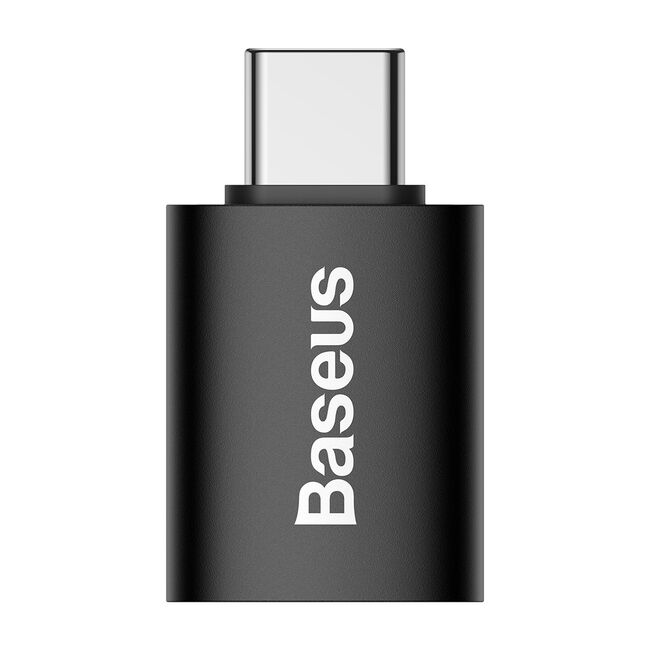 Adaptor OTG USB la Type-C Baseus, negru, 10Gbps