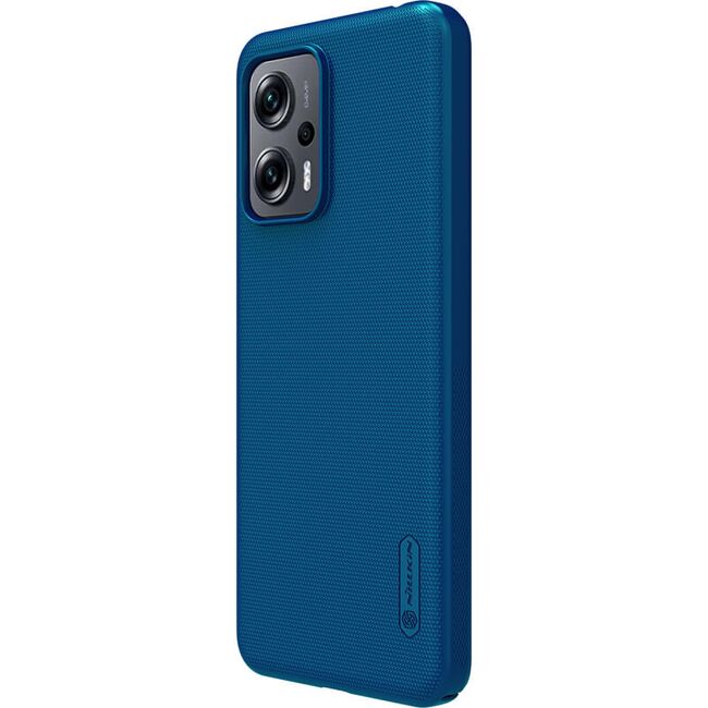 Husa Xiaomi Poco X4 GT Nillkin Super Frosted Shield, albastru