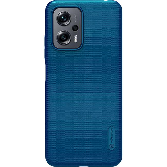 Husa Xiaomi Poco X4 GT Nillkin Super Frosted Shield, albastru