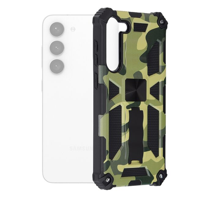 Husa Samsung Galaxy S23 Plus Techsuit Blazor, camuflaj