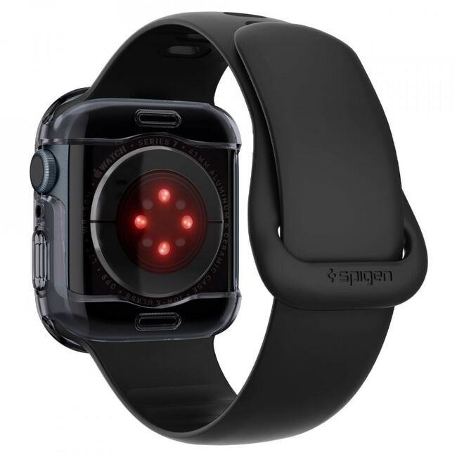 Carcasa Apple Watch 7 / 8 41mm Spigen Ultra Hybrid, space crystal