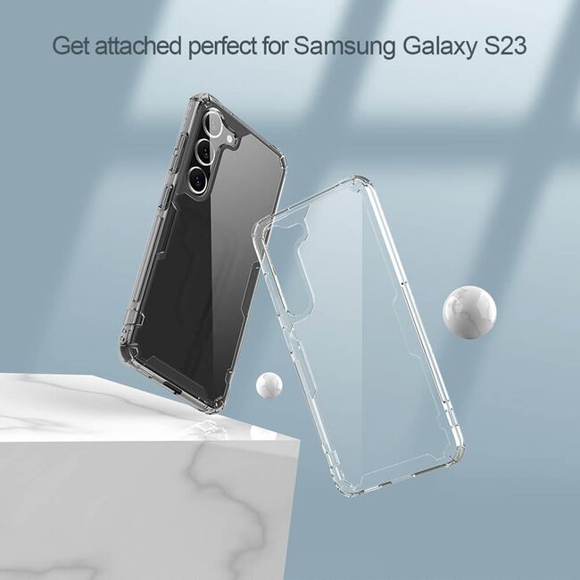 Husa Samsung Galaxy S23 Nillkin Nature Pro, transparenta
