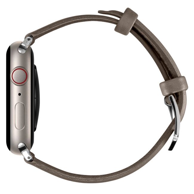 Curea Apple Watch 1 / 2 / 3 / 4 / 5 / 6 / 7 / 8 / SE / SE 2 (38 mm / 40 mm / 41 mm) Spigen Cyrill Kajuk, kaki