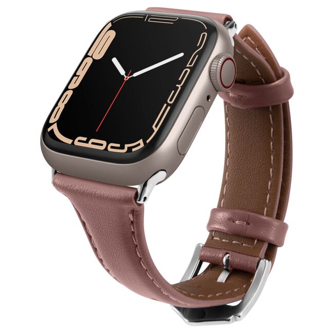 Curea Apple Watch 1 / 2 / 3 / 4 / 5 / 6 / 7 / 8 / SE / SE 2 (38 mm / 40 mm / 41 mm) Spigen Cyrill Kajuk, roz