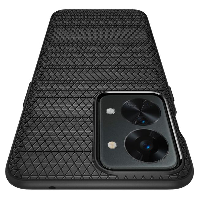 Husa OnePlus Nord 2T Spigen Liquid Air, negru