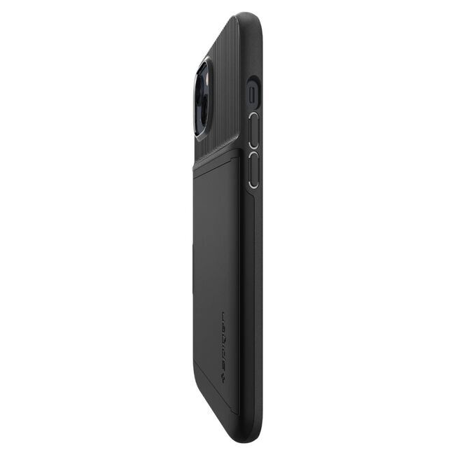 Husa iPhone 14 Plus Spigen Slim Armor CS, negru