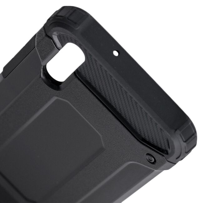 Husa Huawei P20 Techsuit Hybrid Armor, negru