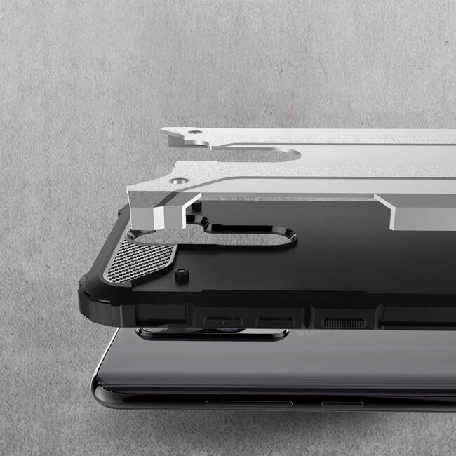 Husa Xiaomi Redmi Note 8 pro Techsuit Hybrid Armor, negru