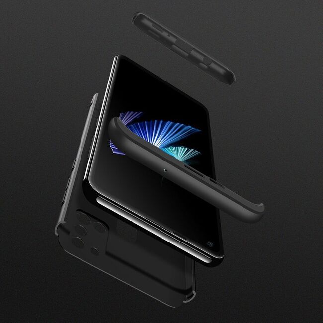 [Pachet 360°] Husa + Folie Samsung Galaxy A21s GKK Original - Negru