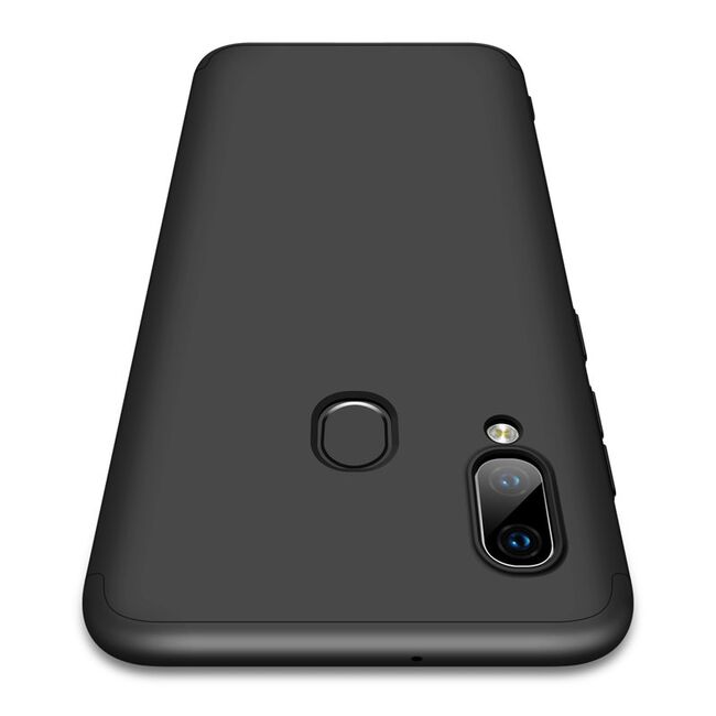 [Pachet 360°] Husa + Folie Samsung Galaxy A40 GKK Original - Negru