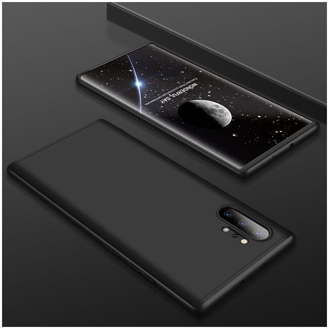 [Pachet 360°] Husa + Folie Samsung Galaxy Note 10 Plus GKK Original - Negru