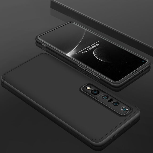 [Pachet 360°] Husa + Folie Xiaomi Mi 10 Pro GKK Original - Negru
