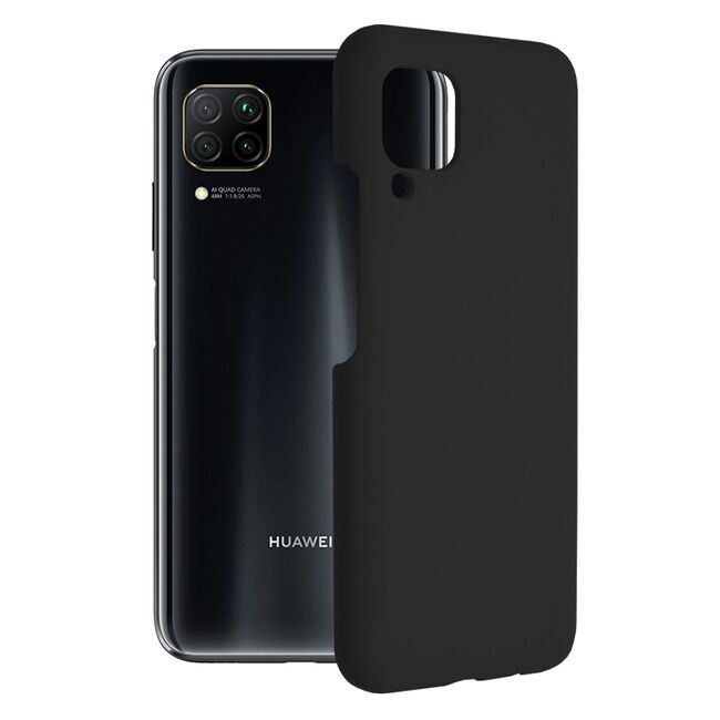 Husa Huawei P40 Lite Techsuit Soft Edge Silicone, negru