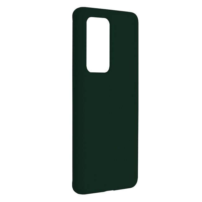 Husa Huawei P40 Pro Techsuit Soft Edge Silicone, verde inchis