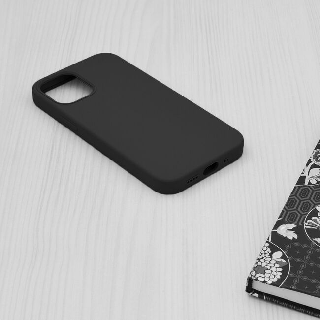 Husa iPhone 12 mini Techsuit Soft Edge Silicone, negru