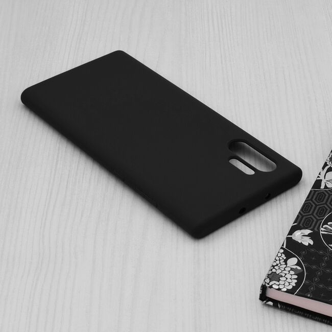 Husa Samsung Galaxy Note 10 Plus Techsuit Soft Edge Silicone, negru