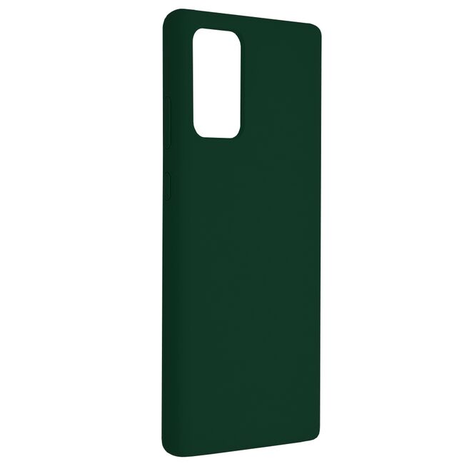 Husa Samsung Galaxy Note 20 Techsuit Soft Edge Silicone, verde inchis