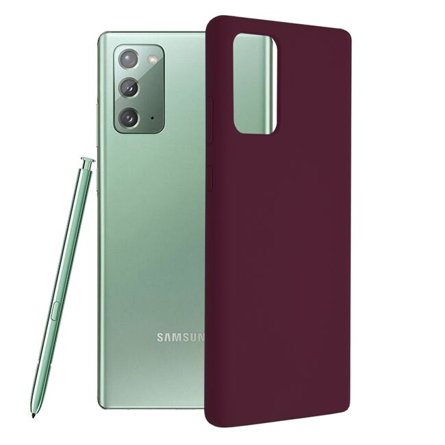 Husa Samsung Galaxy Note 20 Techsuit Soft Edge Silicone, violet
