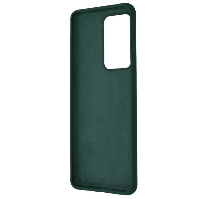 Husa Samsung Galaxy S20 Ultra Techsuit Soft Edge Silicone, verde inchis