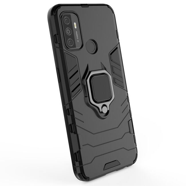 Husa Oppo A53 Techsuit Silicone Shield, negru