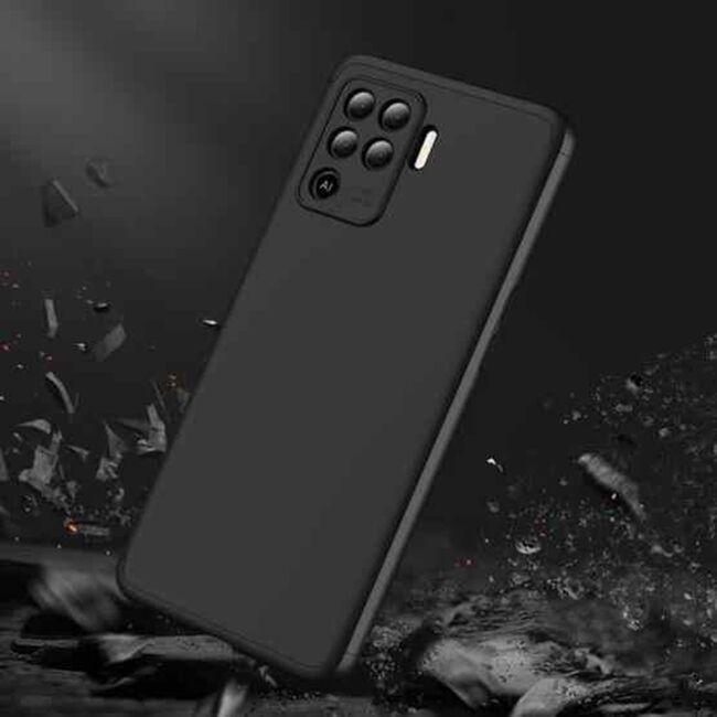 [Pachet 360°] Husa + Folie Oppo A94 4G GKK Original - Negru