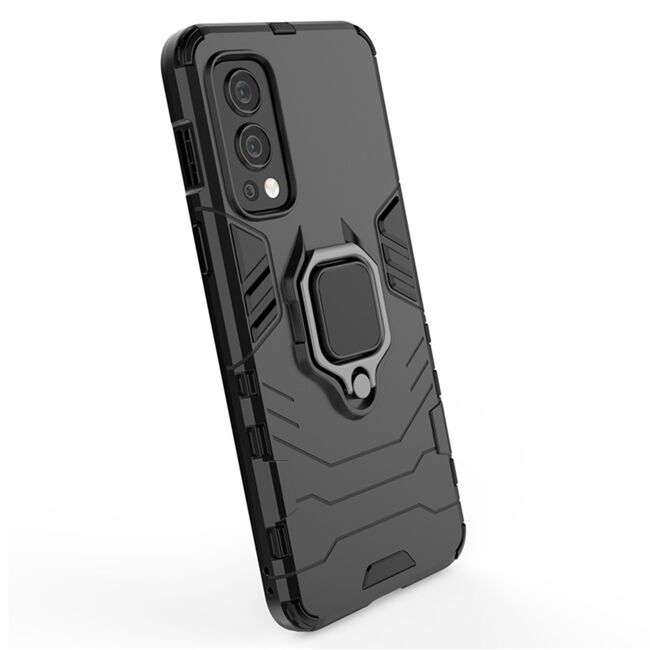 Husa OnePlus Nord 2 5G Techsuit Silicone Shield, negru